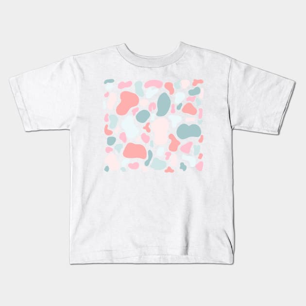 Pastel pattern Kids T-Shirt by Moonance